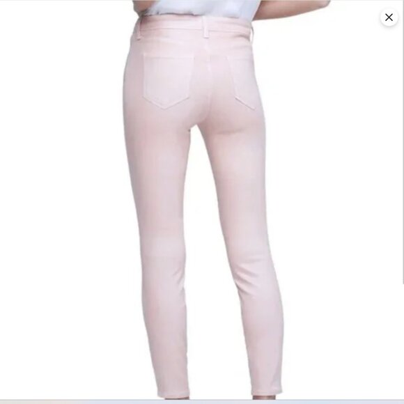 L'Agence New $280 Retail Margot High-Rise Coated Skinny Jeans - Picture 2 of 2